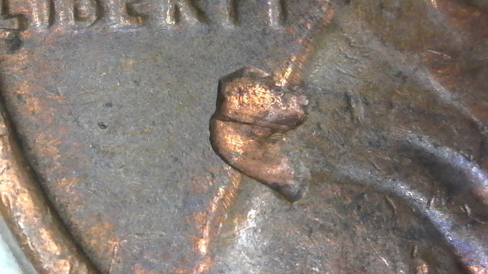 1970-P-Lincoln-Memorial-Cent-Struck-Through-Maybe,-But-What?-Not-PSD